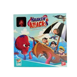 LOKI Kraken Attack Board Game Co-operative Pirate Kids Game New Brand New